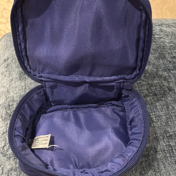 Kiehl's Blue and Gold Cosmetic Bag - Picture 2 of 2